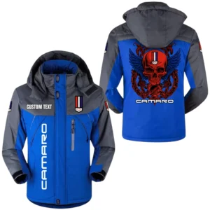 Chevrolet Camaro Jacket Windproof Waterproof Jacket Detachable Hood Velvet-Lined Warm Durable, Custom Name TN180225Y11WJVCT1CHC