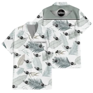 Mini Cars Exclusive Logo Hawaiian Shirt Tropical Leaves Seamless Pattern All-over Print For Men Women Kids, Custom Name HIHI180225Y7HWLS1MIN