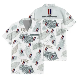 Chevrolet Camaro Exclusive Logo Hawaiian Shirt Tropical Landscape Pattern All-over Print For Men Women Kids, Custom Name HIHI170125Y7HWLS1CHC