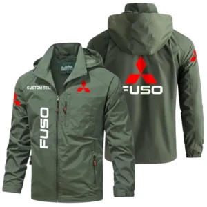 Fuso Exclusive Logo Windbreaker Jacket Hooded Detachable, Outdoor Windproof Running Jacket, Custom Text HIHI130225Y28WJ86MSF
