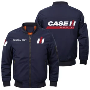 Case IH Exclusive Logo Men Bomber Jacket Windproof Coat Multi Pockets, Custom Name HIDI280325Y51BJ2CIH