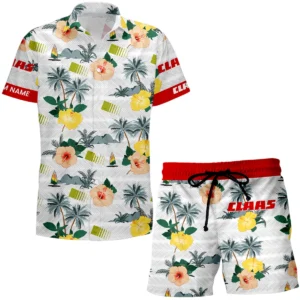 Claas Hawaiian Shirt x Beach Shorts Full Set Limited 2025 All Over Print, Custom Name For Men Women Kids HIHI150425Y7HWY8SHCLA
