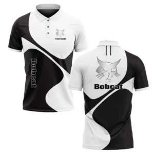 Bobcat Polo Shirt All Over Print Gift For Tractors Fans, Custom Name TN030425Y3PLCT1BOC