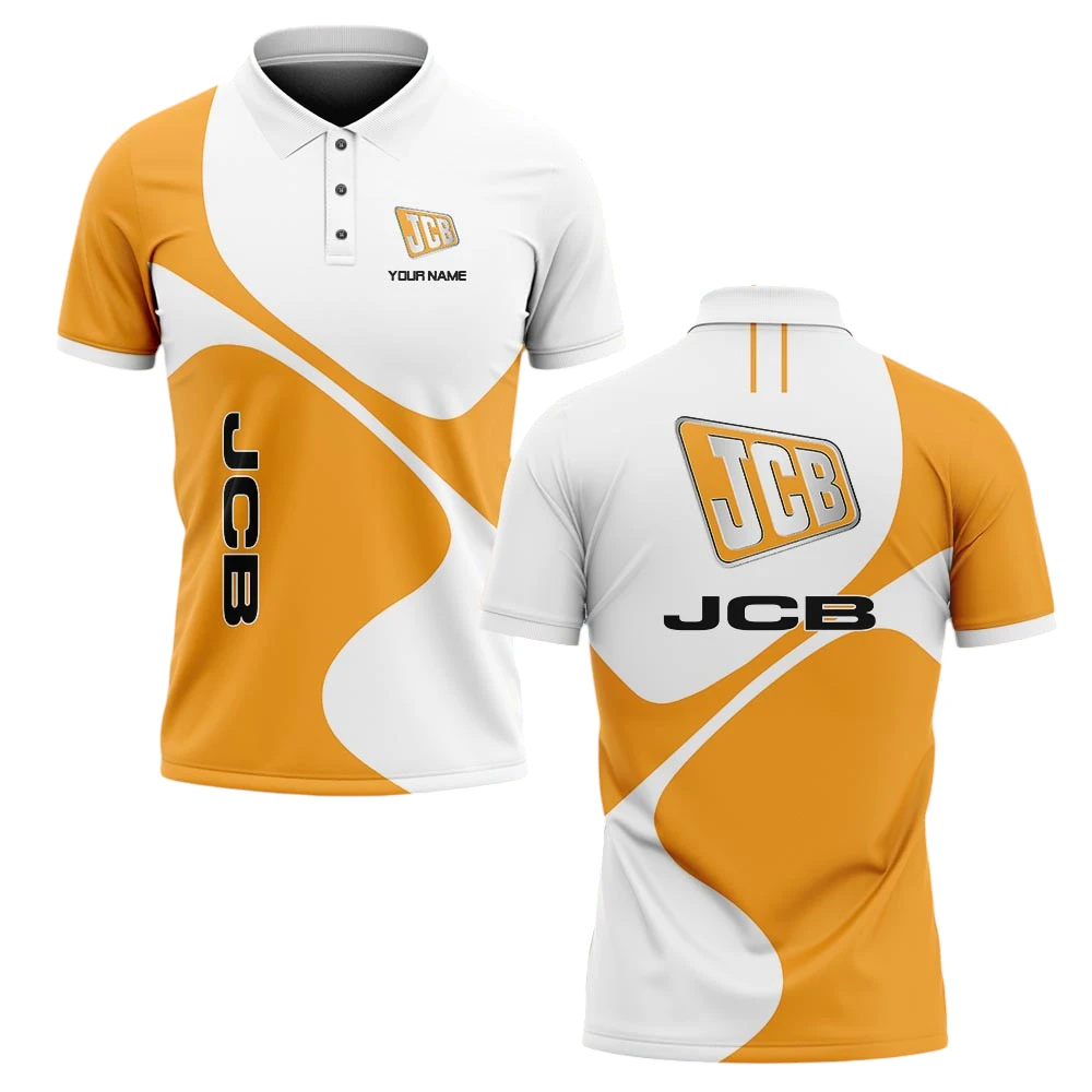 JCB Polo Shirt All Over Print Gift For Tractors Fans, Custom Name TN040425Y3PLCT1JCB JCB Polo Shirt All Over Print Gift For Tractors Fans, Custom Name TN040425Y3PLCT1JCB