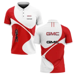 GMC Trucks Polo Shirt All Over Print Gift For Trucks Fans, Custom Name TN030425Y3PLCT1GMT