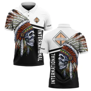 International Polo Shirt All Over Print Gift For Trucks Fans, Custom Name TN040425Y3PLCT5INT