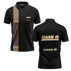 Case IH Polo Shirt All Over Print Gift For Tractors Fans, Custom Name TN070425Y3PLCT1CIH