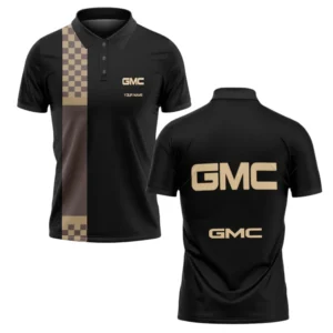 GMC Trucks Polo Shirt All Over Print Gift For Trucks Fans, Custom Name TN070425Y3PLCT1GMT