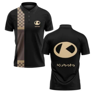Kubota Polo Shirt All Over Print Gift For Tractors Fans, Custom Name TN070425Y3PLCT1KUB