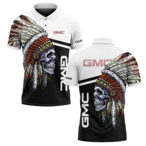 GMC Trucks Polo Shirt All Over Print Gift For Trucks Fans, Custom Name TN070425Y3PLCT5GMT