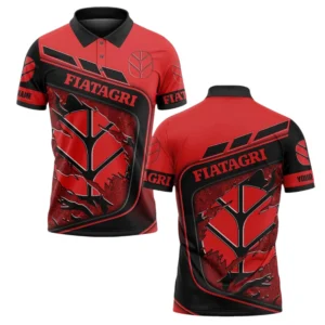 Fiatagri Polo Shirt All Over Print Gift For Tractors Fans, Custom Name TN070425Y3PLCT6FIA