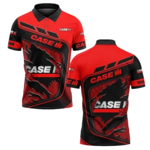 Case IH Polo Shirt All Over Print Gift For Tractors Fans, Custom Name TN070425Y3PLCT6CIH