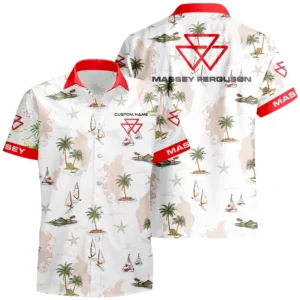 Massey Ferguson Hawaiian Shirt x T-Shirt Full Set Limited 2025 All Over Print, Custom Name HIDI140425Y7HWLS3MAF