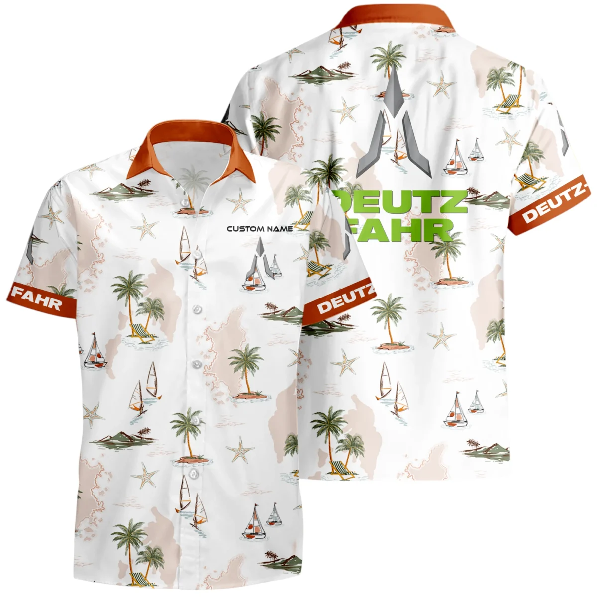 Deutz Fahr Hawaiian Shirt x T-Shirt Full Set Limited 2025 All Over Print, Custom Name HIDI160425Y7HWLS3DEF