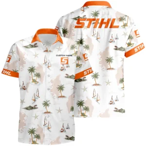 Stihl Hawaiian Shirt x T-Shirt Full Set Limited 2025 All Over Print, Custom Name HIDI170425Y7HWLS3STL