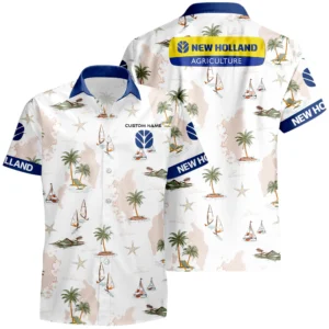 New Holland Hawaiian Shirt x T-Shirt Full Set Limited 2025 All Over Print, Custom Name HIDI180425Y7HWLS3NHL