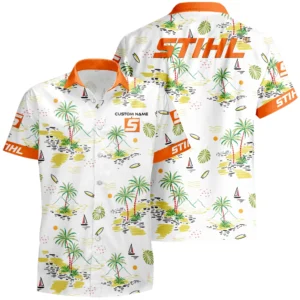 Stihl Hawaiian Shirt x T-Shirt Full Set Limited 2025 All Over Print, Custom Name HIDI170425Y7HWLS8STL