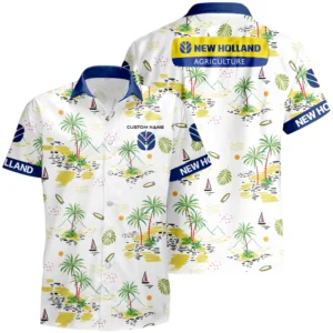 New Holland Hawaiian Shirt x T-Shirt Full Set Limited 2025 All Over Print, Custom Name HIDI180425Y7HWLS8NHL