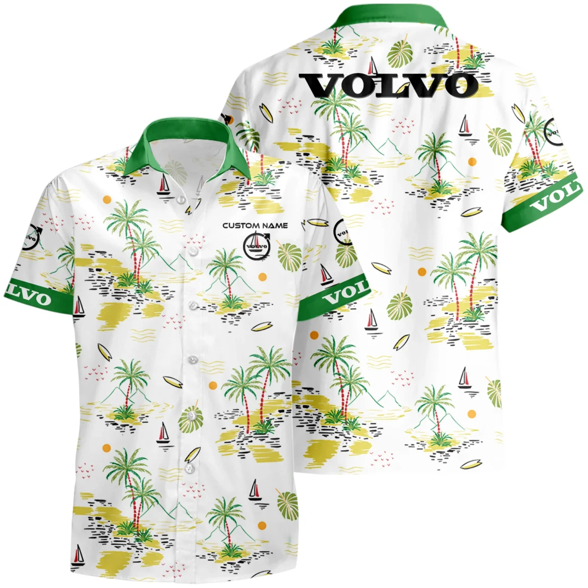 Volvo Trucks Hawaiian Shirt x T-Shirt Full Set Limited 2025 All Over Print, Custom Name HIDI280425Y7HWLS8VVT