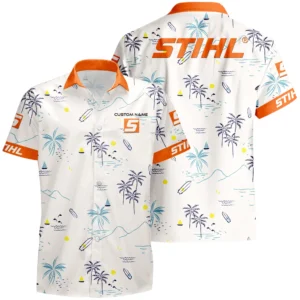 Stihl Hawaiian Shirt x T-Shirt Full Set Limited 2025 All Over Print, Custom Name HIDI170425Y7HWLS9STL