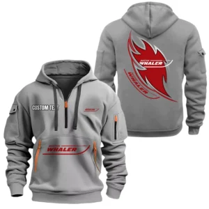 Boston Whaler Half Zip Hoodie Sport Hooded Multi-Pocket Custom Name TN280525Y25QZ2HCT1BOW