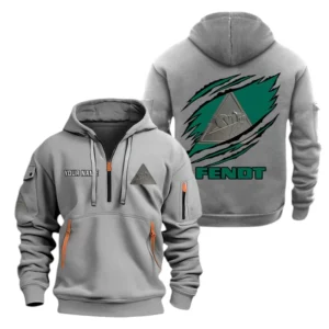Fendt Half Zip Hoodie Sport Hooded Multi-Pocket Custom Name TN280525Y25QZ2HCT1FEN