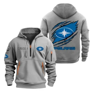 Polaris Half Zip Hoodie Sport Hooded Multi-Pocket Custom Name TN280525Y25QZ2HCT1FOL