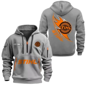 Stihl Half Zip Hoodie Sport Hooded Multi-Pocket Custom Name TN280525Y25QZ2HCT1STL