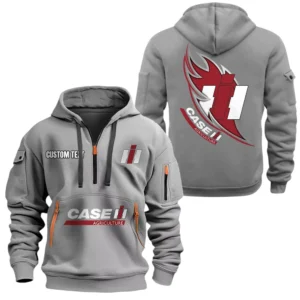 Case IH Half Zip Hoodie Sport Hooded Multi-Pocket Custom Name TN280525Y25QZ2HCT2CIH