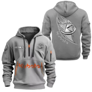 Kubota Half Zip Hoodie Sport Hooded Multi-Pocket Custom Name TN280525Y25QZ2HCT2KUB