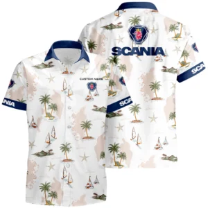 Scania Hawaiian Shirt x T-Shirt Full Set Limited 2025 All Over Print, Custom Name HIDI050525Y7HWLS3SCA