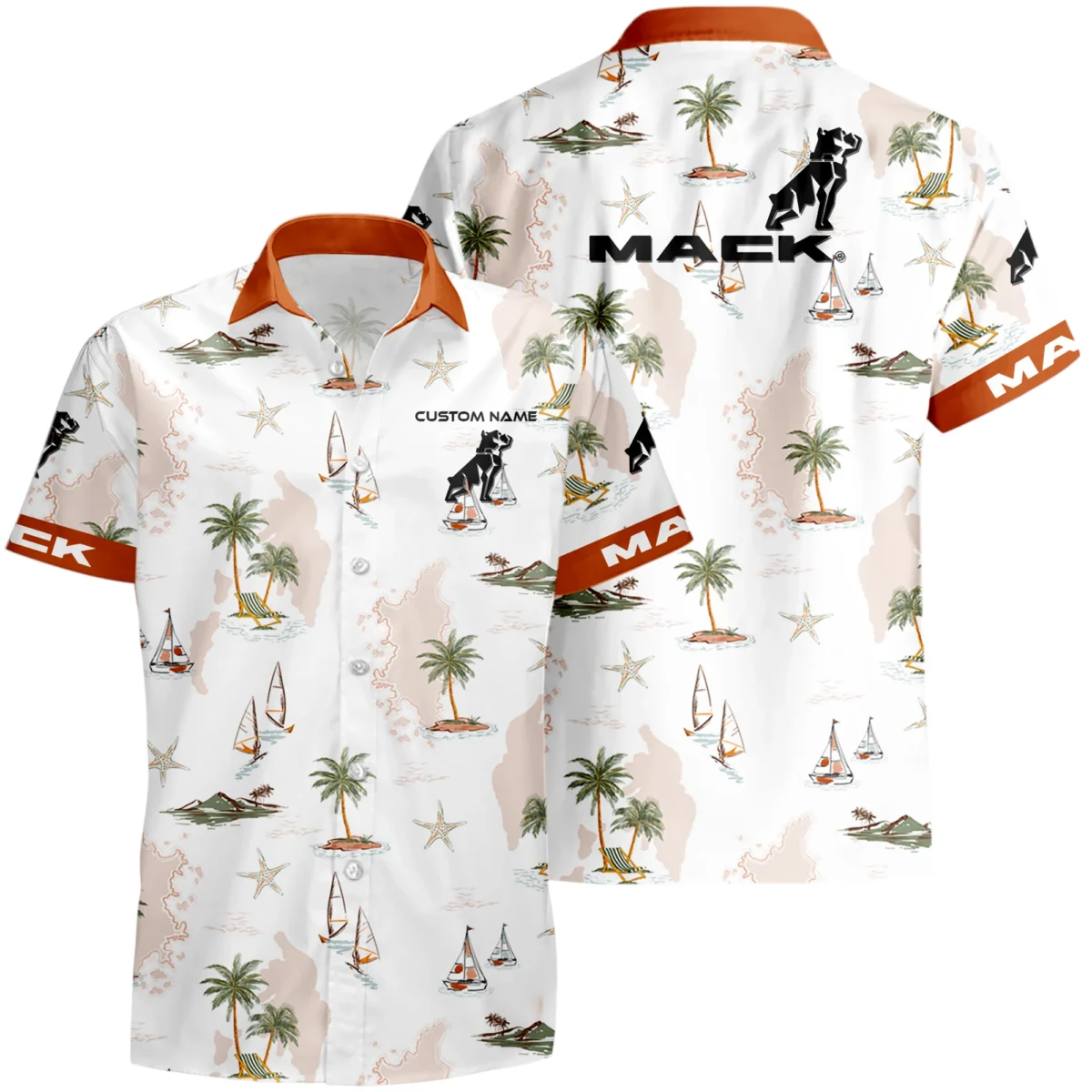 Mack Trucks Hawaiian Shirt x T-Shirt Full Set Limited 2025 All Over Print, Custom Name HIDI290425Y7HWLS3CKT