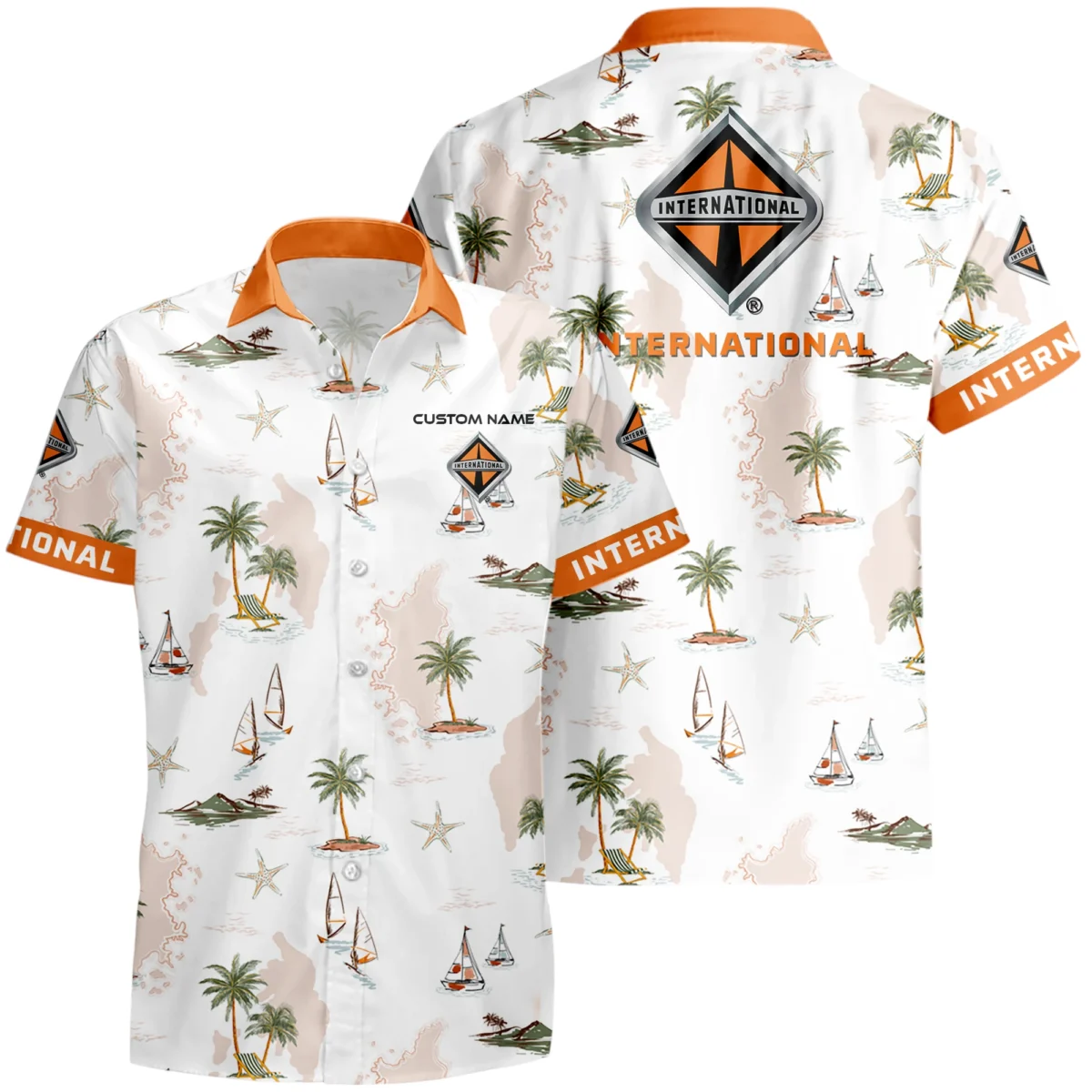 International Trucks Hawaiian Shirt x T-Shirt Full Set Limited 2025 All Over Print, Custom Name HIDI290425Y7HWLS3INT