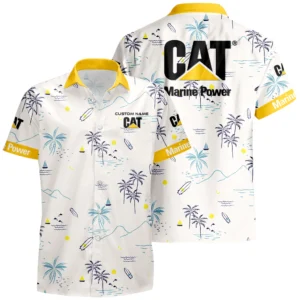 Caterpillar Marine Hawaiian Shirt x T-Shirt Full Set Limited 2025 All Over Print, Custom Name HIDI070525Y7HWLS9CAM