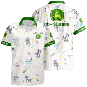 John Deere Marine Hawaiian Shirt x T-Shirt Full Set Limited 2025 All Over Print, Custom Name HIDI070525Y7HWLS9JDM