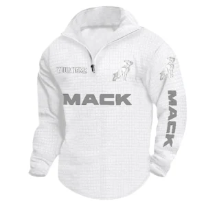 Mack Trucks Quarter Zip Sweatshirt, Stand Collar Custom Name TN090625Y58HCS2DCT1CKT