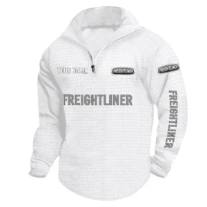 Freightliner Quarter Zip Sweatshirt, Stand Collar Custom Name TN090625Y58HCS2DCT1FRE