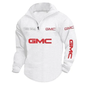 GMC Trucks Quarter Zip Sweatshirt, Stand Collar Custom Name TN090625Y58HCS2DCT1GMT