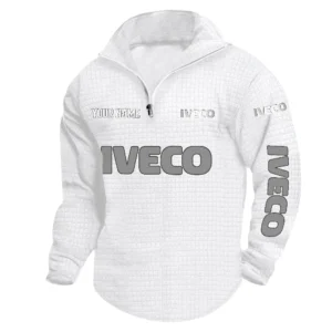 Iveco Quarter Zip Sweatshirt, Stand Collar Custom Name TN090625Y58HCS2DCT1IVE
