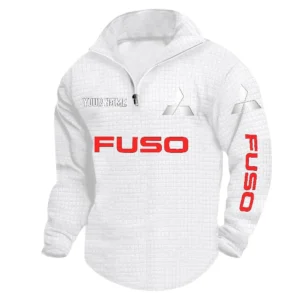 Fuso Quarter Zip Sweatshirt, Stand Collar Custom Name TN090625Y58HCS2DCT1MSF