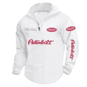 Peterbilt Quarter Zip Sweatshirt, Stand Collar Custom Name TN090625Y58HCS2DCT1PET